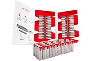 BEVIGOR Lithium Batteries AA Size, AA Battery 48 Pack, 3000mAh Double A Battery, 1.5V Longer Lasting Lithium Iron AA Batteries for Flashlight, Toys, Remote Control【Non-Rechargeable】