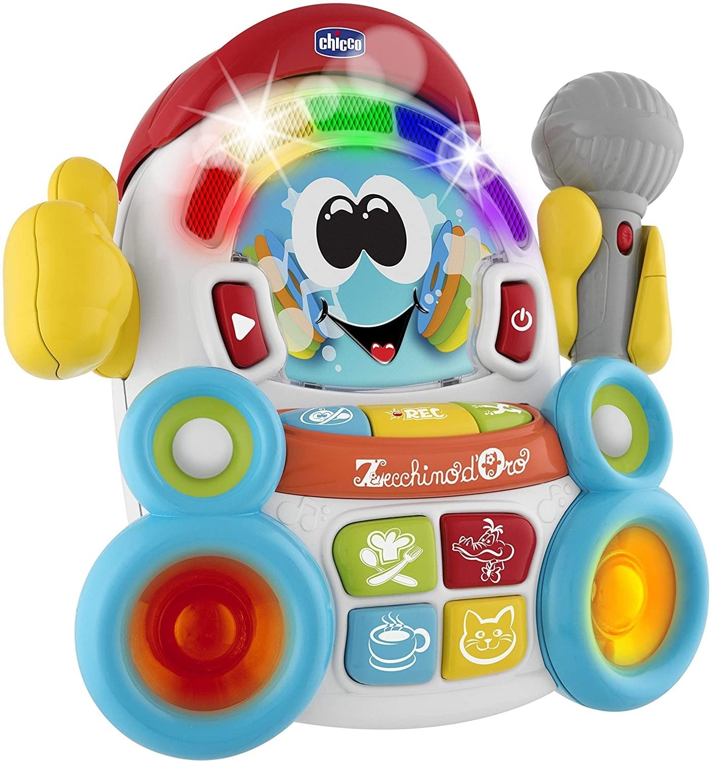 Chicco 00009492000000 Songy The Singer Electronic Music Game, Karaoke, 3-6 Years