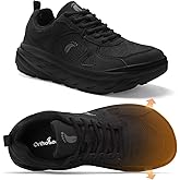 Men's Orthopedic Diabetic Wide Toe Box Walking Shoes: Comfortable Arch Support Plantar Fasciitis Orthotics Sport Shoes, Swollen Feet Casual Running Tennis Sneakers for Foot and Heel Pain Relief