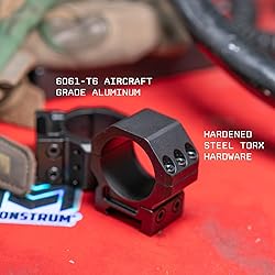 Monstrum Deadlock Series Scope Rings | 30 mm
