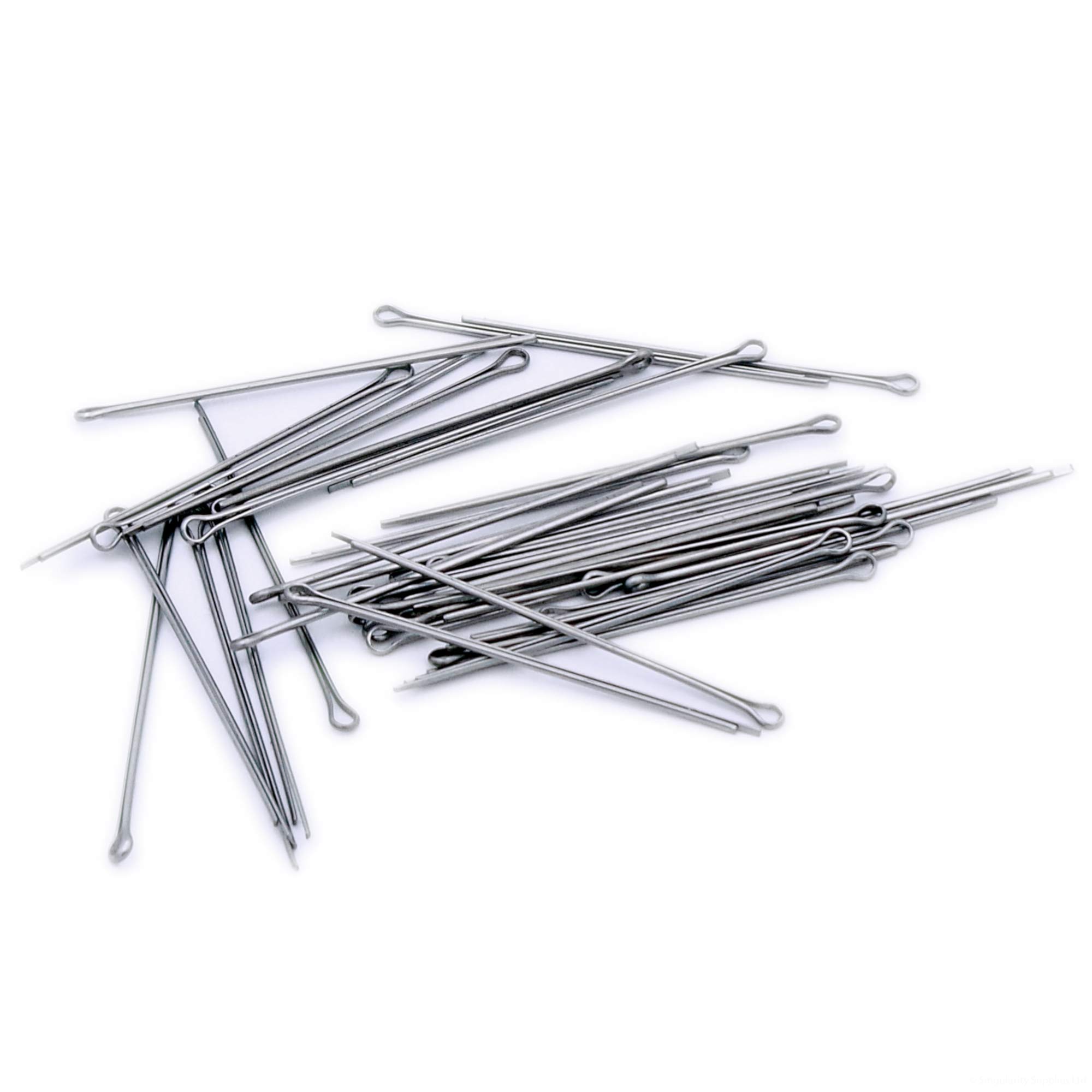 M1.2 (1.2mm x 12mm) Split Cotter Pin - Stainless Steel (A2) (Pack of 40)