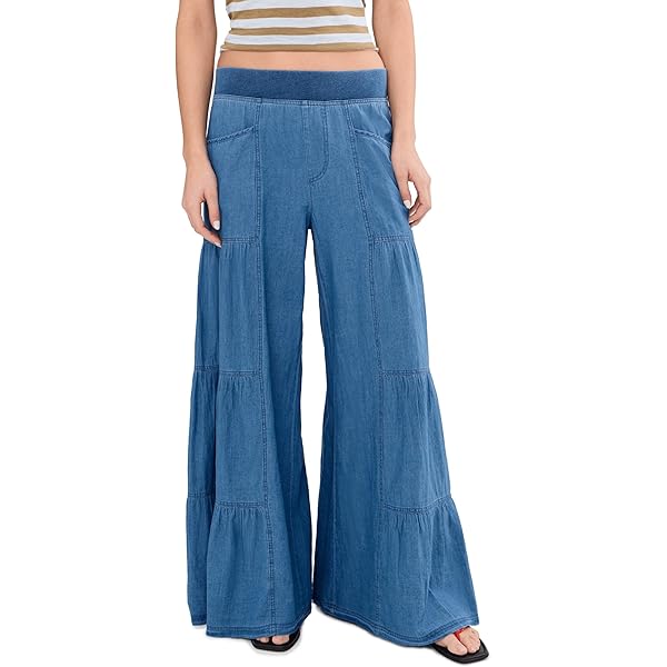 Amazon.com: XCVI Willowy Wide Leg Stretch Poplin Pant Mink XL
