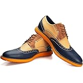 Meijiana Men's Oxford Shoes Dress Shoes Men's Lightweight lace-up Fashion Shoes