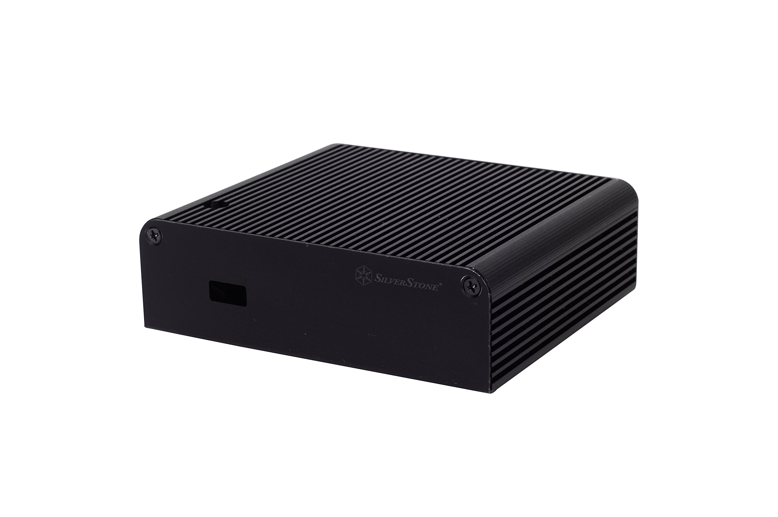 SilverStone SST-PT14B-H2 - Petit Intel NUC Computer Case, Board DCP847SKE, D33217GKE, black — image 1