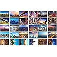 Travel postcards Set of 30 Styles New York Post cards variety pack depicting from Around the World, Assorted Postcards Bulk, 4 x 6 -New York