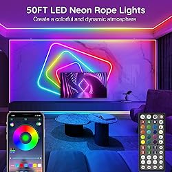 AILBTON 50FT Led Neon Rope Lights Control with