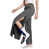Deyeek Tear Away Pants for Women Side Full Open Sweatpants Loose Fit Casual Post Surgery Adaptive Clothing with Pockets