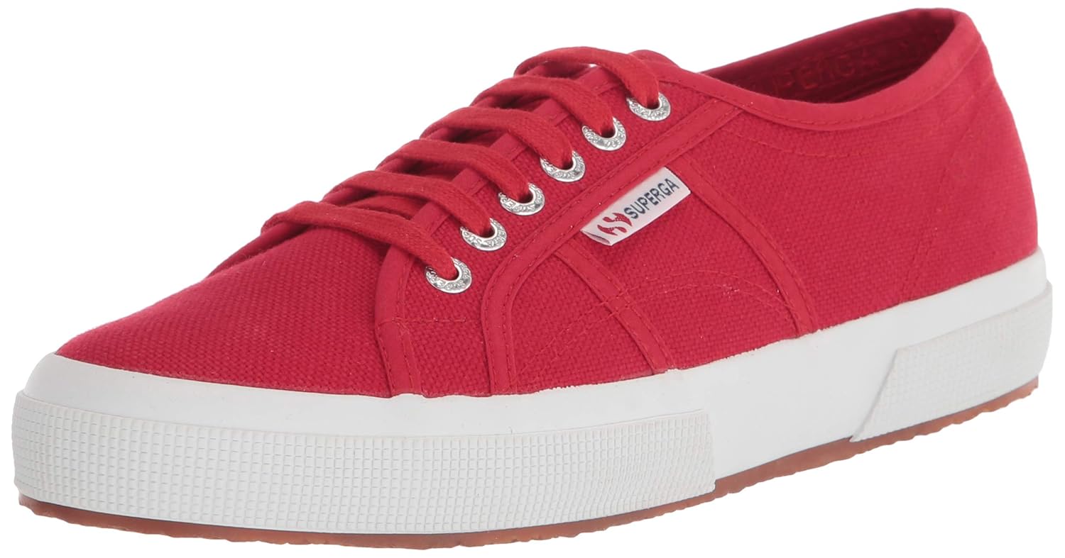 Buy Superga Women's 2750 Cotu Classic Sneaker, Red Flame, 6 at Amazon.in