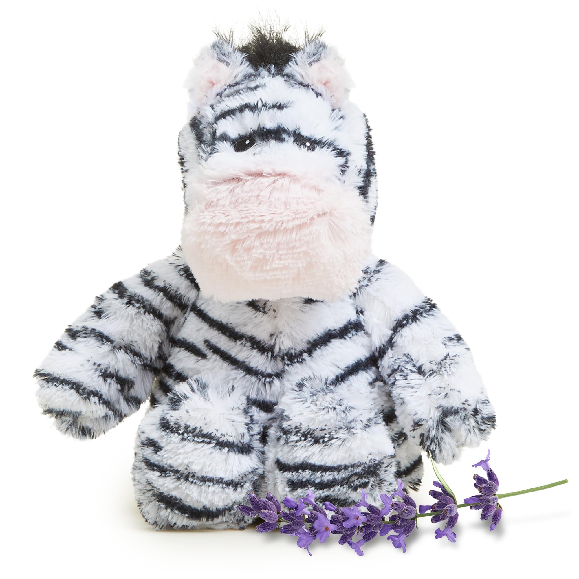 Warmies® 13'' Fully Heatable Soft Toy Scented with French Lavender - Zebra