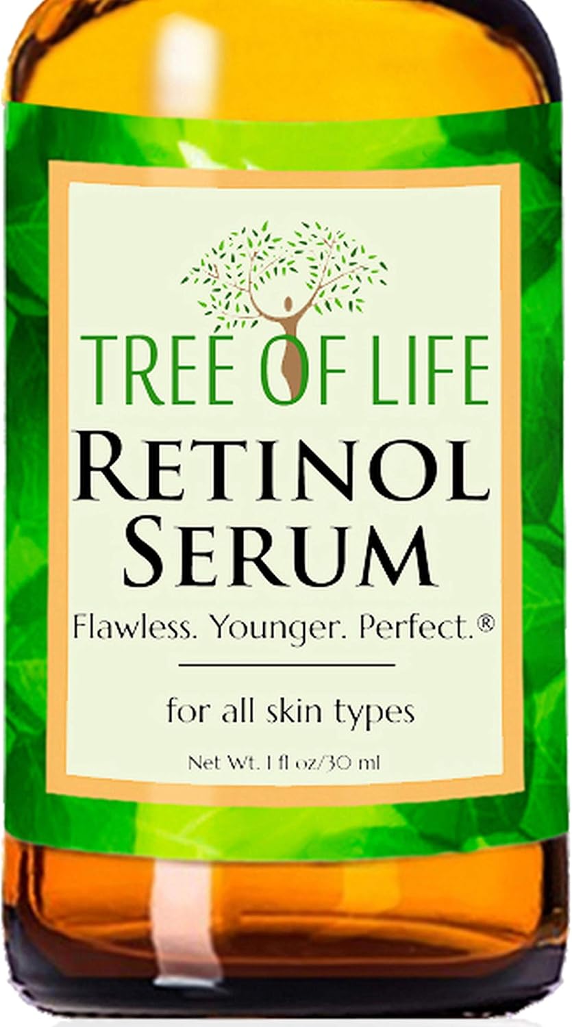 Retinol Serum for Face and Skin, DOUBLE SIZE (2oz) - Clinical Strength