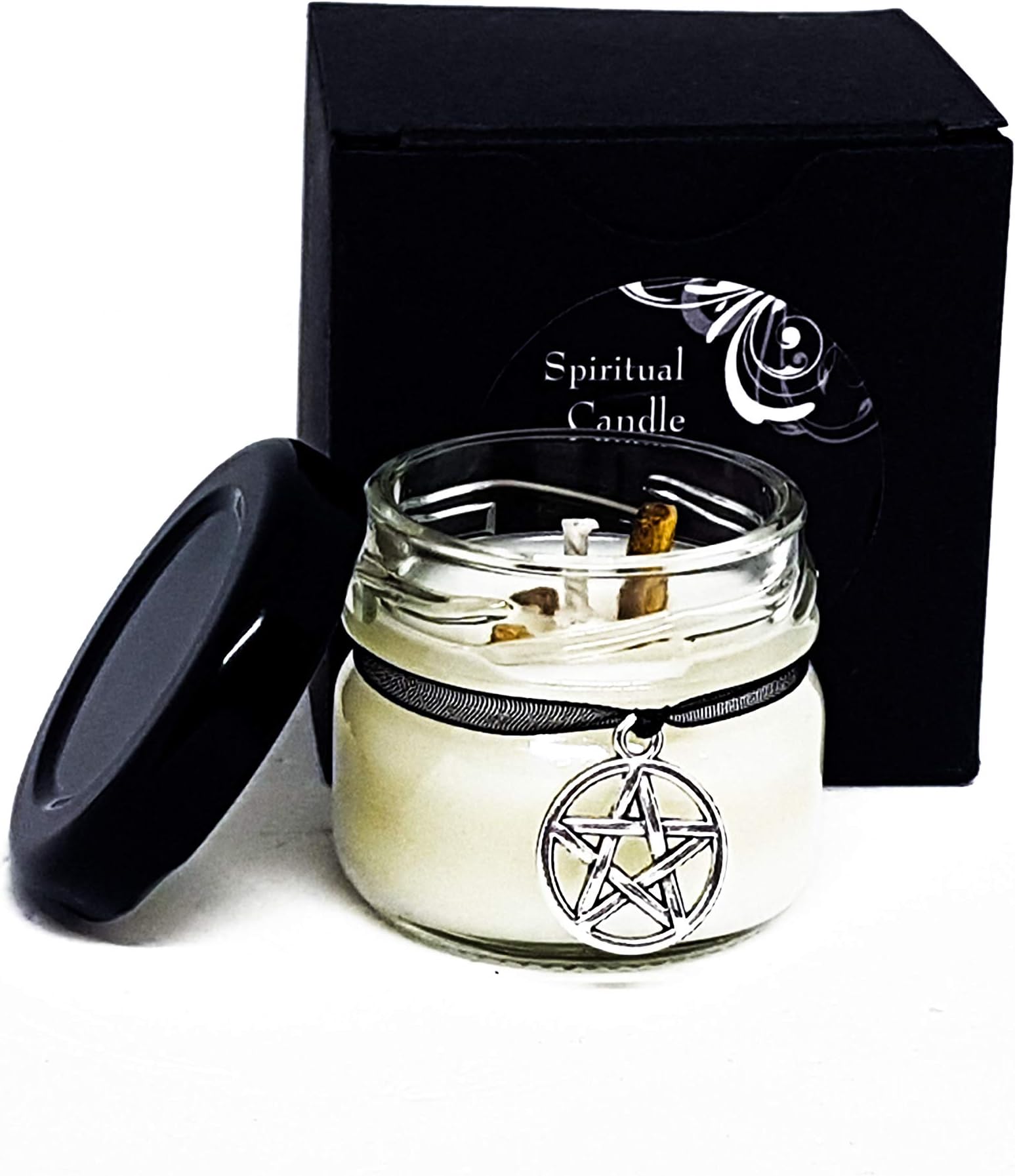 Palo Santo smudging candle mini, energy cleansing candle, sage and cedarwood smudging candle, spiritual cleansing and meditation candle