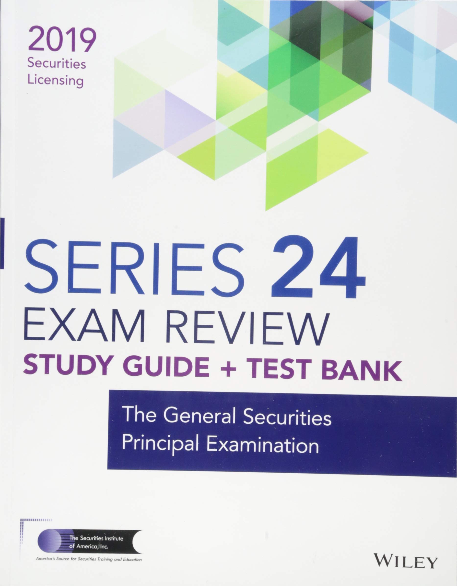 Buy Wiley Series 24 Securities Licensing Exam Review 2019 Test