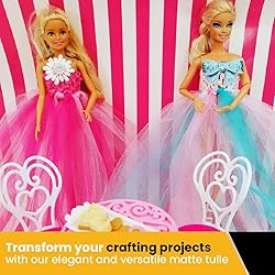 Expo International Decorative Matte Tulle Spool of