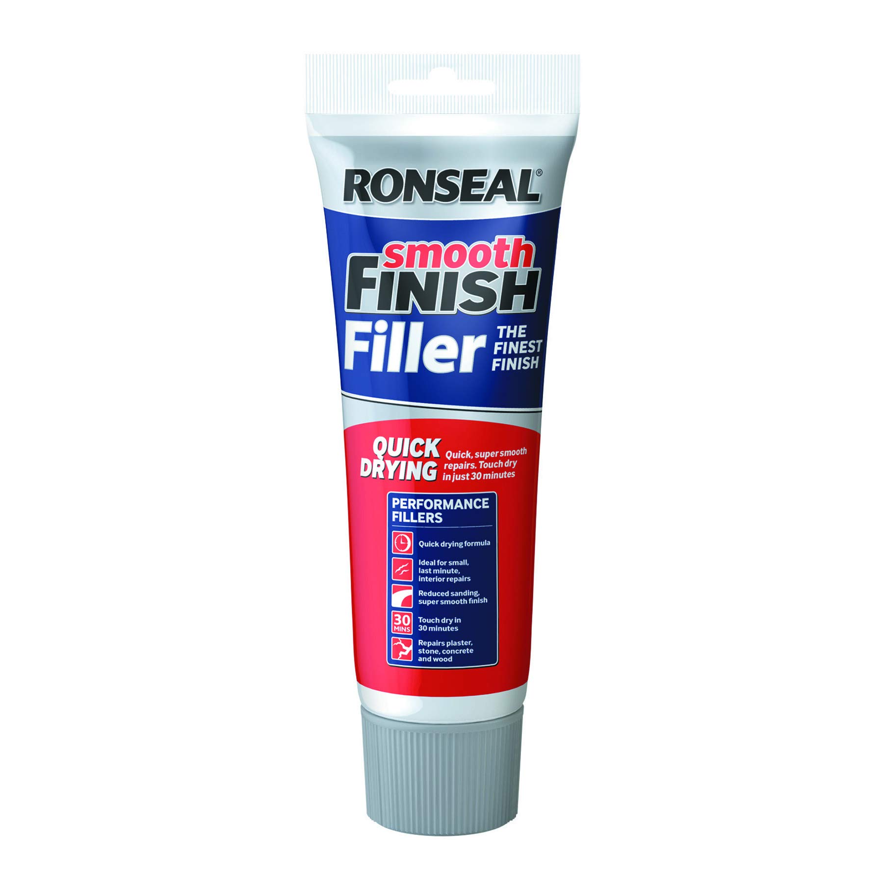 Ronseal Smooth Finish Filler Quick Drying Filler 330g, White