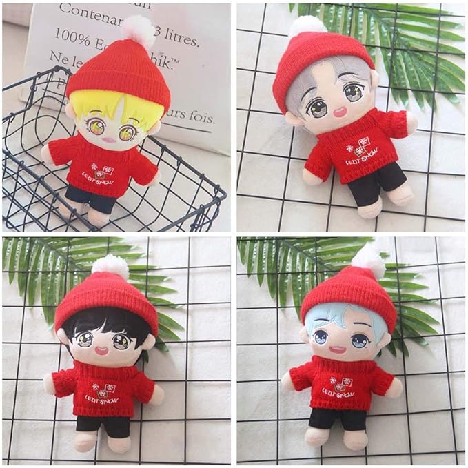 Amazon Co Jp Saitrewed Bts ぬいぐるみ Bt21 クリスマス風 女の子 人形 毛 ふわふわ 冬 萌える Kpop 韓流 防弹少年团 応援グッズ 人気 ギフト For A R M Y お土産 クリスマ 彼女 ギフト 贈り物 クリスマスプレゼント 7点セット ホーム キッチン