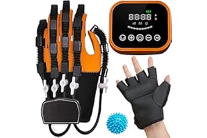 XUETAO Rehabilitation Robot Glove Hand Stroke Hand Therapy Equipment, Hand Function Rehabilitation Training Device (Left Hand-M)