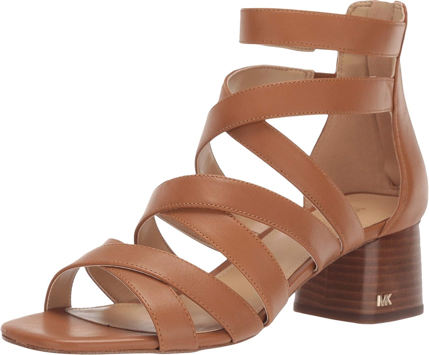 michael kors blake leather platform sandal