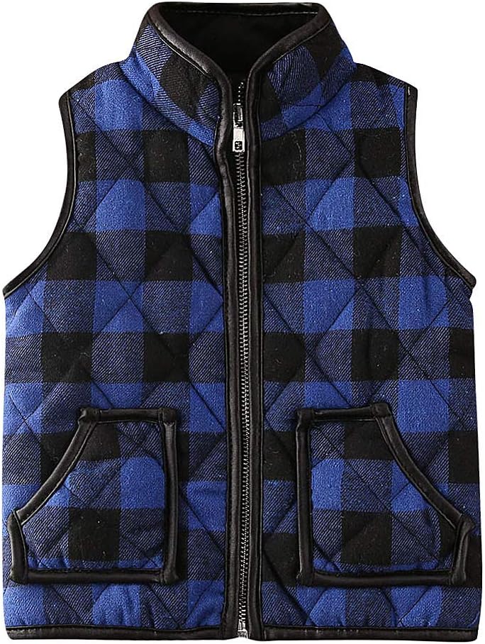 XARAZA Toddler Baby Girls Vest Outwear Jacket Sleeveless Waistcoat Warm Winter Coats