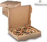 FR Enterprises Plain 7 Inch Pizza Boxes 20 Pcs Rear Vent Hole Lightweight view 4