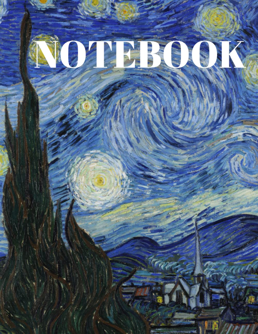 Notebook: Custom Design Print Lined Notebook Size (8.5 x 11 inches) 100 Pages A Multipurpose Notebook To Write Down Your Thoughts On Every Topic