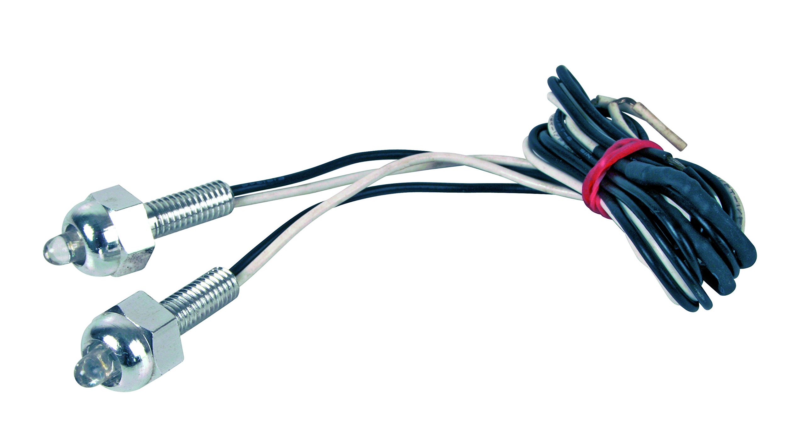 Gear Gremlin GG315SW Universal LED Accent Light with Casing, Silver/White, Set of 2