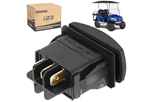 9.99WORLD MALL Forward Reverse FWD REV Switch 48V for Since 1996 Electric Golf Cart Club Car DS/Onward/Tempo/Precedent, Replacement Part 101856001, 101856002 (Screw Set Without Base)