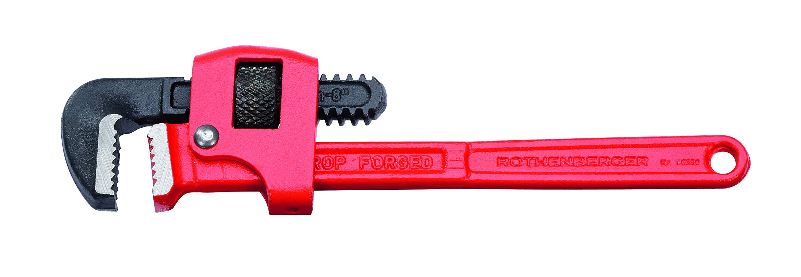 Rothenberger 1000001337 Stillson Pipe Wrench, Red, 1000001340