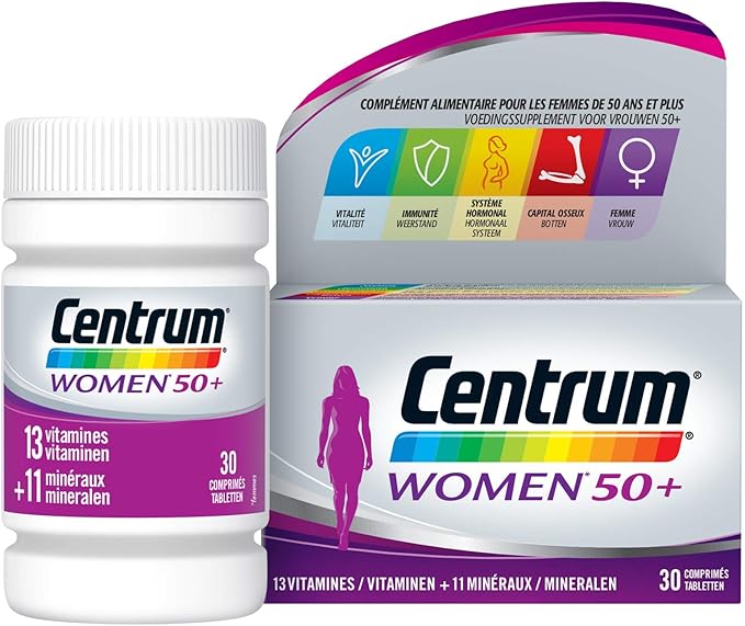 Centrum Women 50+ Multi Vitamines et Minéraux Complément
