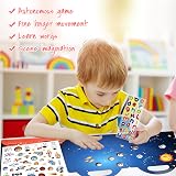 ASTARON 3D Sticker Scenes Book 88 Pcs Space Puffy Stickers for Kids view 6