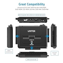 Unitek USB 3.0 to IDE and SATA Converter External