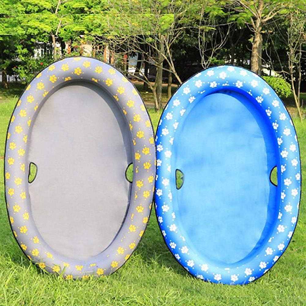 Ginkago Dog Pool Float Inflatable Raft for Pets, Paddle Paws Dogs