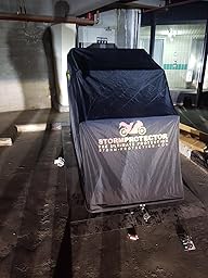 stormprotector motorcycle shelter