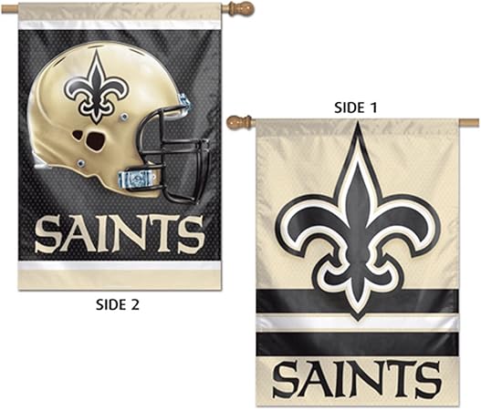 Amazon Com New Orleans Saints Official Nfl 28 X40 Banner Flag