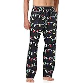 Dancer queen Chrismas Pajama Pants for Men Men's Sleepwear with Ugly Pajama Bottoms