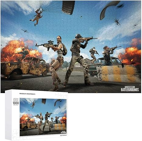 Amazon Co Jp 500 1000ピース 荒野行動 Pubg Mobile ジグソーパズル 面白い 木のパズル 娯楽遊戯盤遊戯 大人のジグソーパズル 子供用 初心者向け ギフト ホーム キッチン