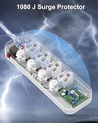 Appliance Extension Cord with Individual Switches