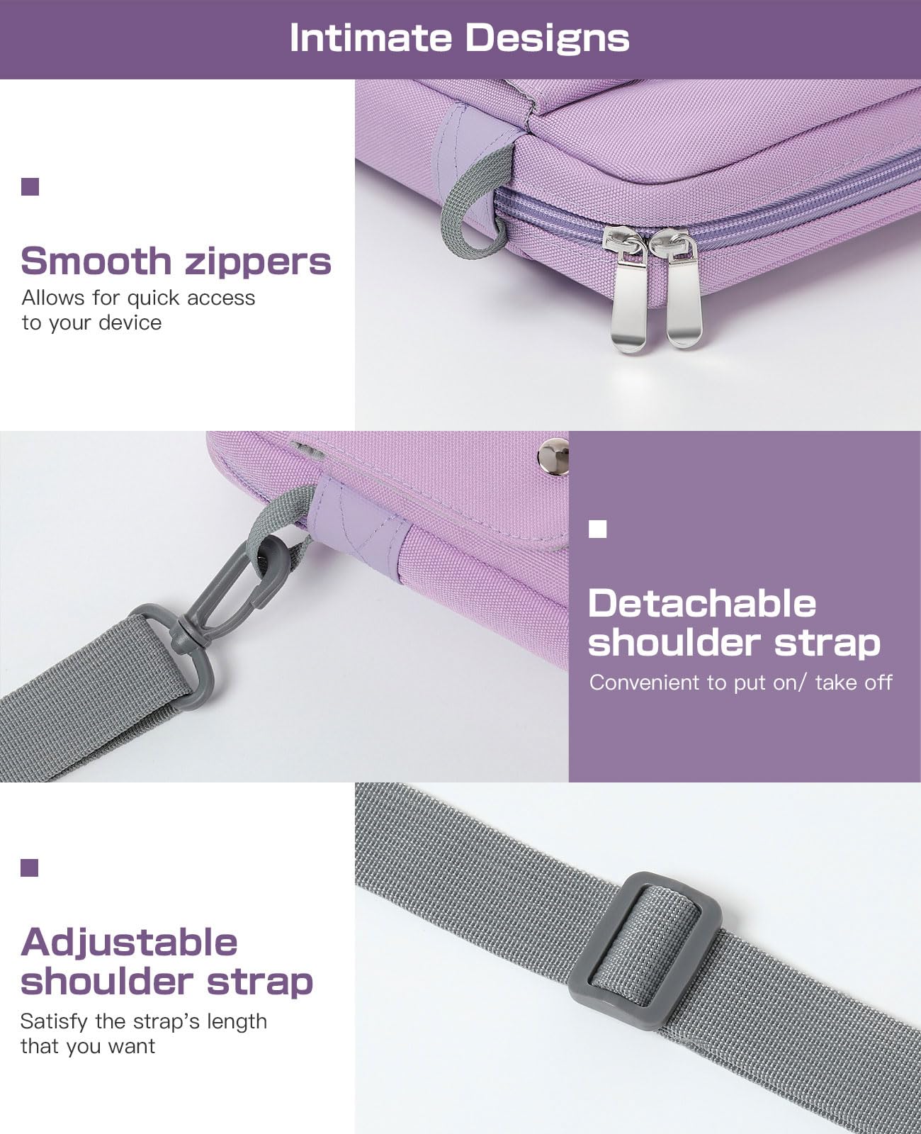 9-11 Inch Tablet Sleeve Shoulder Bag for iPad (A16) 11