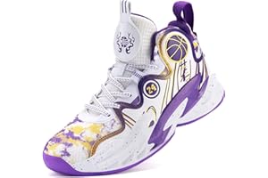 Moodeng Basketball Shoes for Men Breathable Lightweight Sneakers Athletic Gym Travel High Top Sport Shoes
