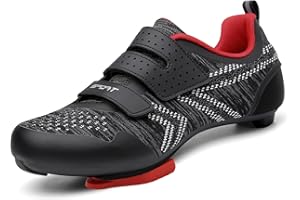 ULTIANT Unisex Cycling Shoes Compatible with Peloton Indoor Riding Road Bicycle with Delta Cleats Outdoor Pedal Bike Shoes