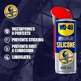 WD-40 Specialist Silicone Spray Lubricant 400ml Twin Pack All Weather view 5