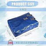 PEUTIER 4pcs Vinyl Sandbags Anchor Weights for Bounce Houses Water Slides Tents view 2