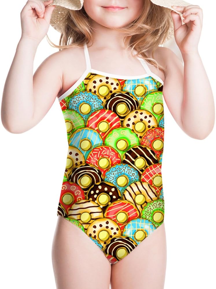 girls donut bathing suit