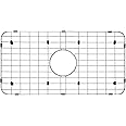 Serene Valley Sink Bottom Grid 24-1/8" x 12-5/8", Centered Drain with Corner Radius 1-1/2", Sink Protector NLW2412C