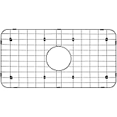 Serene Valley Sink Bottom Grid 24-1/8" x 12-5/8", Centered Drain with Corner Radius 1-1/2", Sink Protector NLW2412C