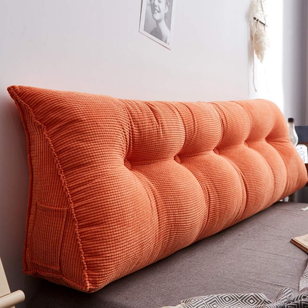 LJYY Triangle Detachable Bedside cushion,Backrest,Tatami reading