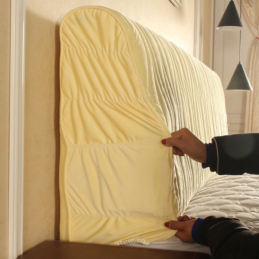 Cuscini Da Lettura Copri Testiera Camera Da Letto Testiera Del Copertura Anti Polvere Protettore Addensare Stile Europeo Stretchable Lavabile Blue 120 8 30 58cm Biancheria Da Letto Cuscini Da Lettura