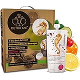 SUPER DETOX ME 3 Day Body ReSTART Juice Cleanse, Metabolism Booster, 24 Juices (Set of 3)