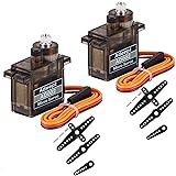 Adeept AD002 2 Pcs 90S 9G Micro Servo Motor, Metal