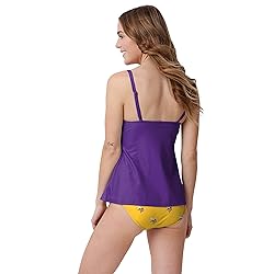 FOCO Women's Standard NFL Team Logo Ladies Bathing