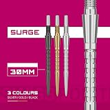 Target Darts Swiss Point Storm Points 30mm Silver 3 Pack Surge view 6